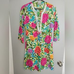 Eb & ive cover up size M few beads missing see photos  NWOT